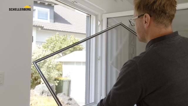 Video Anleitung Insektenschutz: Teleskoprahmen