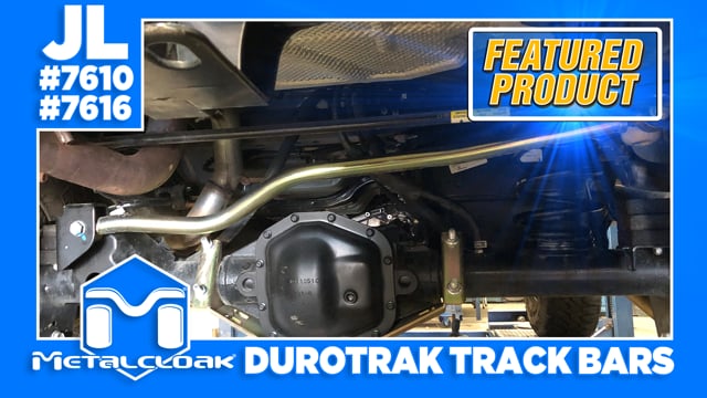JL Wrangler Durotrak Track Bars