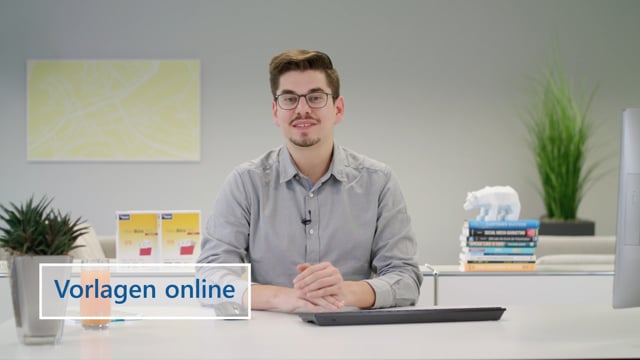 MeinBüro Servicevideo Vorlagen Online
