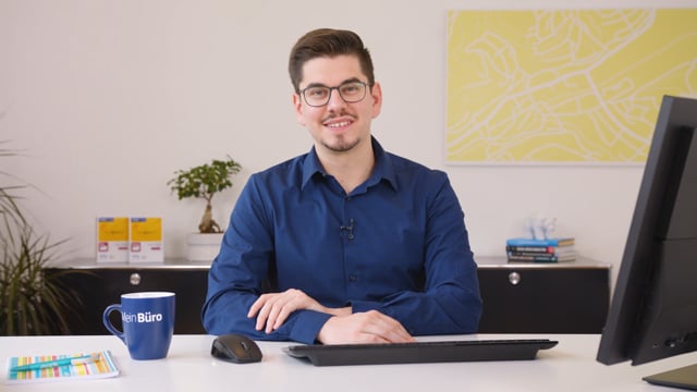 MeinBüro Servicevideo Ausgangsrechnung verbuchen