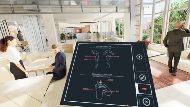Oxford 600 Mass, Boston MA — Oxford Properties. Office VR walkthrough of workspace and amenity floors.