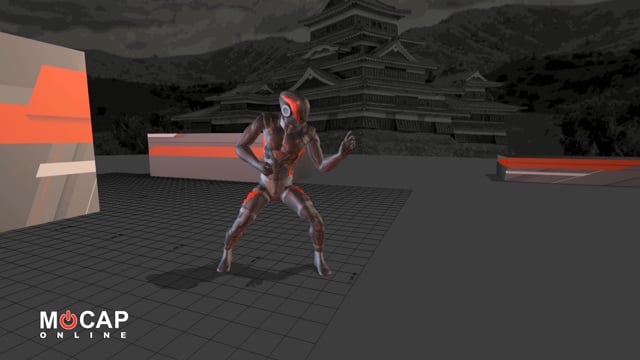 MoCap Video: Ninja ~ 3D Character Animations
