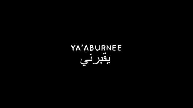 You Bury Me (Ya'aburnee)