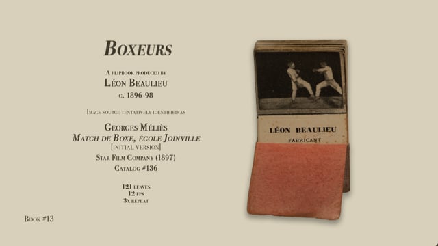 Flipbook 13 - Boxeurs