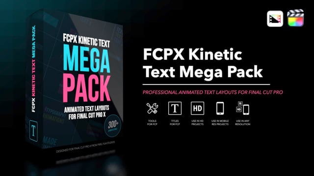 Kinetic Text Mega Pack
