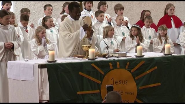 Erste Eindrücke der Erstkommunion 2012