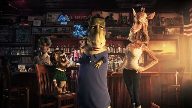 MIO CROC BLOCK - 3D Animated TV commercial