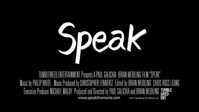 Speak - Official Trailer
