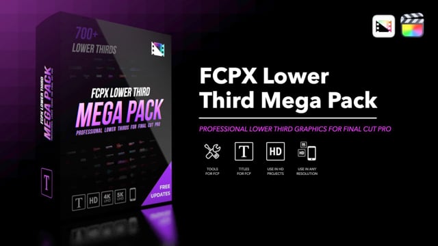 Lower Third Mega Pack