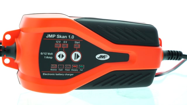 Nabíječka baterií JMP SKAN 1.0 6/12V 1A, pro baterie od 2 Ah do 40 Ah