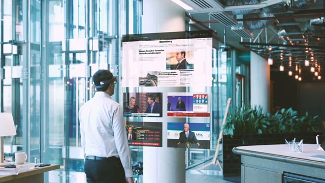 Mixed Reality for Financial