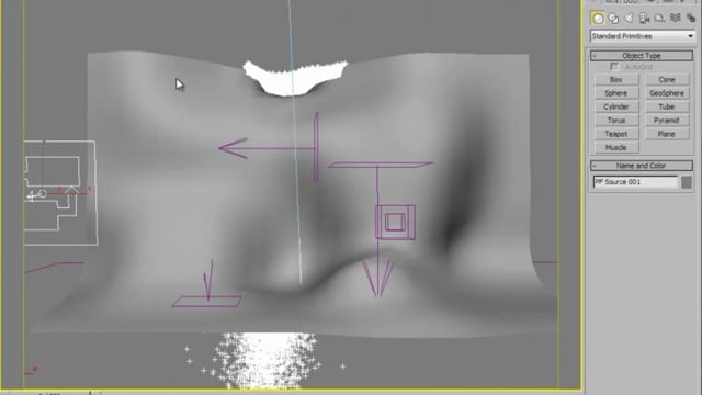 Waterfall tutorial with 3ds max - video 2