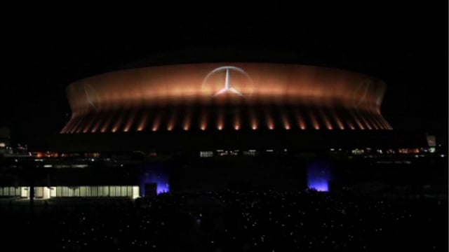 Mercedes-Benz Superdome Lighting Ceremony October 20, 2011