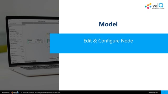 Three ways of building a model in ValQ