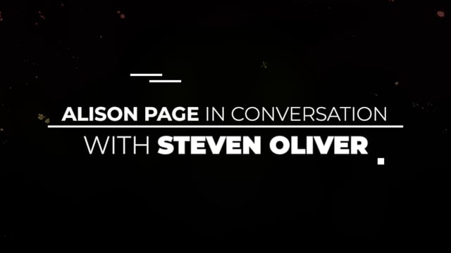Looky Looky Here Comes Cooky: Alison Page in conversation with Steven Oliver