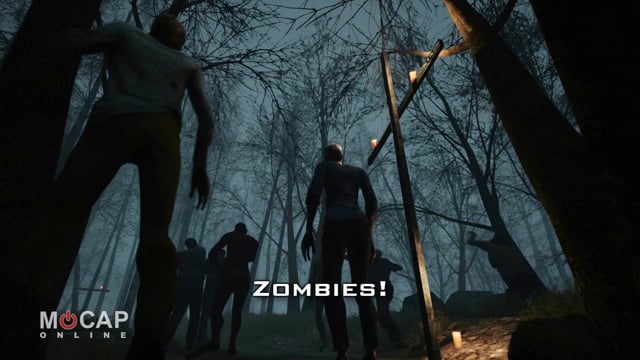 Animation Clip: Zombie ~ MoCap Pack