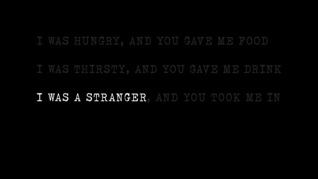 I Was a Stranger