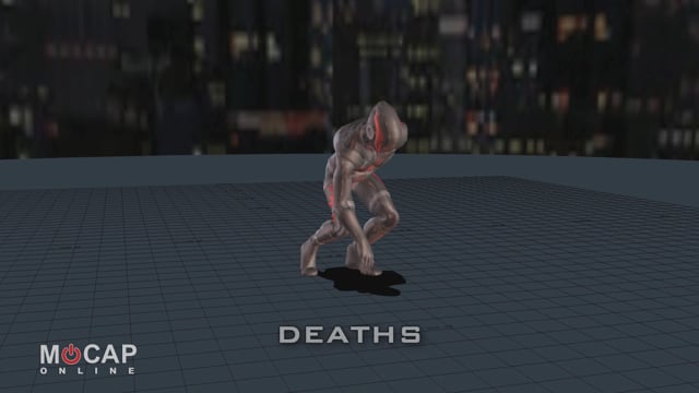 Animation Clip: Death ~ MoCap Pack