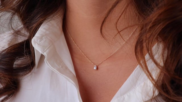 Classic Pear Pendant - Video