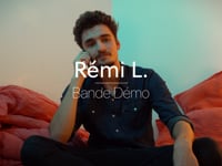Bande Démo 1 - Rémi Lefebvre