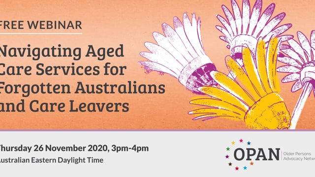 Navigating Aged Care Services For Forgotten Australians And Care Leavers