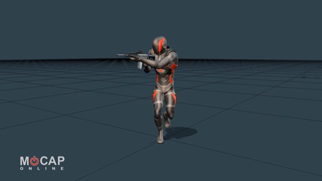 MoCap Video: Shooter / Rifle ~ 3D Character Animations