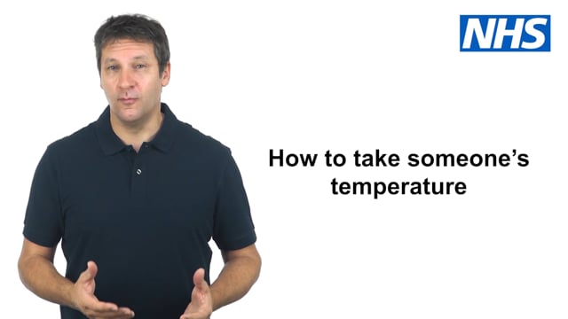 How to take someone's temperature