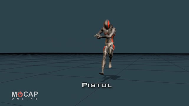 Animation Clip: Shooter / Pistol ~ MoCap Pack