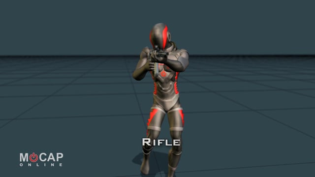 Animation Clip: Shooter / Rifle ~ MoCap Pack