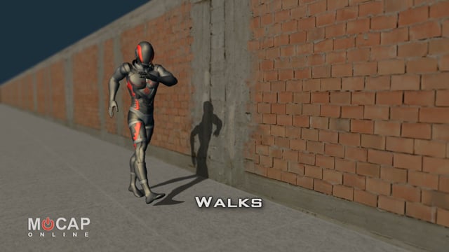Animation Clip: Walking ~ MoCap Pack