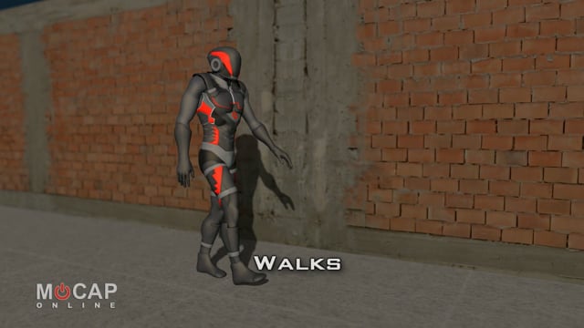 MoCap Video: Walking ~ 3D Character Animations