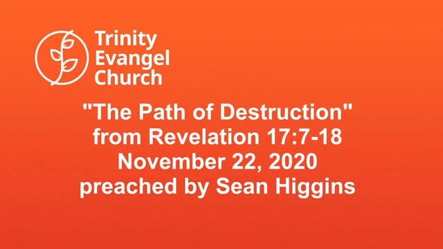 The Path of Destruction - Or, Love to Hate and Raised to Fall | Trinity ...