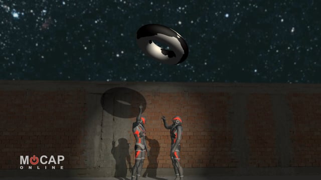 MoCap Video: Conversation ~ 3D Character Animations