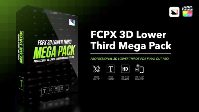3D Lower Third Mega Pack