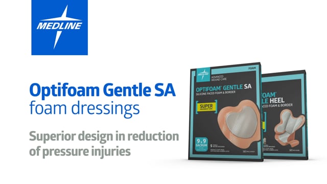 Product video: Medline Optifoam Gentle SA Silicone-Faced Foam Dressings