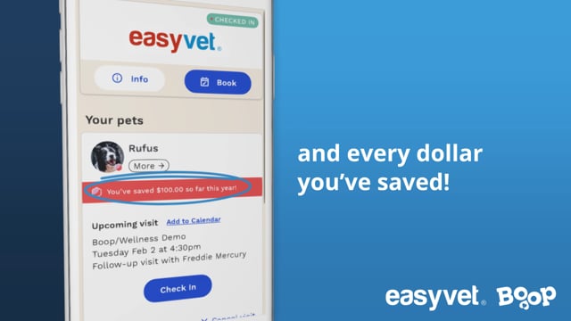 Easyvet’s free wellness plan app