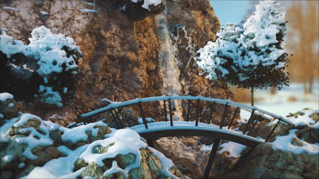 Procedural Winter Environment Thumbnail