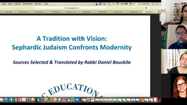 Classic Sephardic Judaism and Inclusion with Rabbi Daniel Bouskila