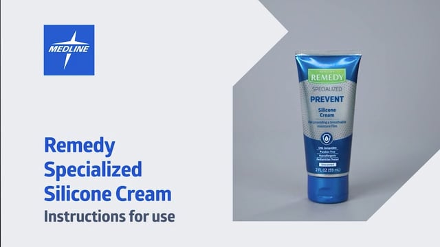 Product video: Medline Remedy Specialized Prevent Silicone Cream
