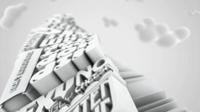 Typography Landscape - Inspiring Animation