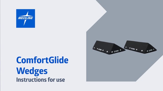 Product video: Medline Comfort Glide Foam Wedges MSC50023