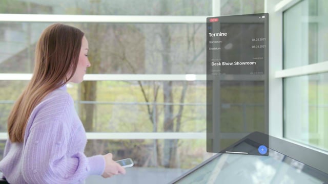 Funktionsfilm | Arbeitsplatzbuchung im Unternehmen