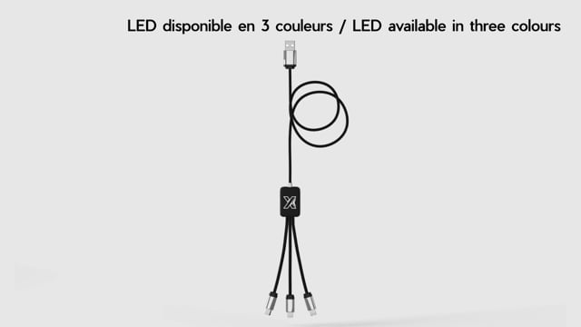 Video av SCX.design C17 lättanvänd light-up kabel