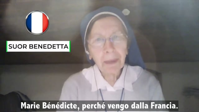 Anteprima della testimonianza di Suor Benedetta 🇫🇷, Laura 🇲🇽, Maria 🇵🇱, Maida 🇧🇦