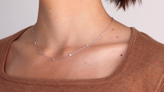 Gemstone Station Necklace - Video