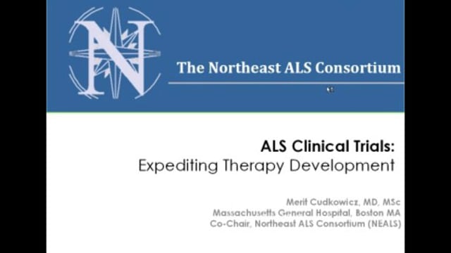 ALS Clinical Trials: Expediting Therapy Development 11-30-12 Screen Grab