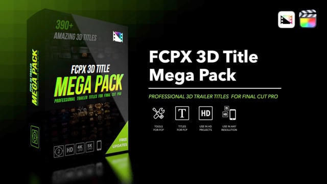 3D Title Mega Pack