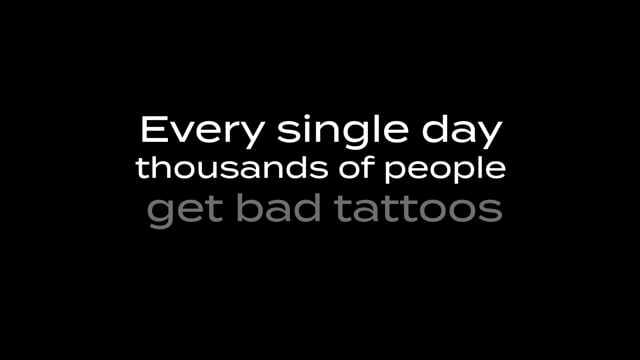 Certified Tattoos high-energy brand video thumbnail
