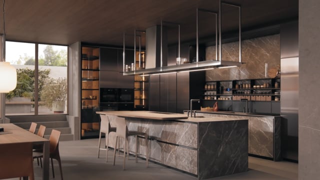 Alea pro kitchen by Poliform