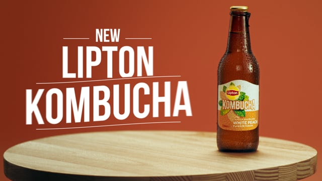Lipton Kombucha hero